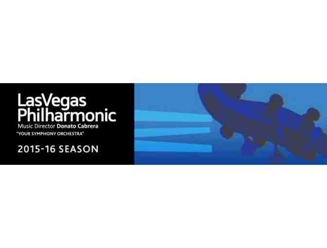 Las Vegas Philharmonic: Two Tickets to Cabrera Conducts Mozart