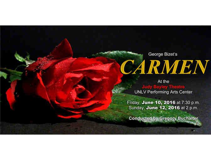 Pair of tickets to Georges Bizet's masterpiece, 'Carmen'