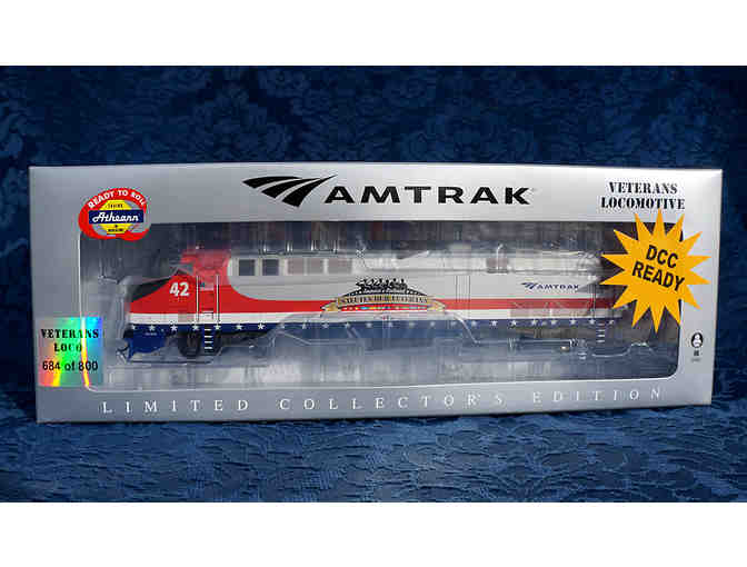 Kingman Railroad Museum: Limited Edition model - Amtrak Veterans Locomotive