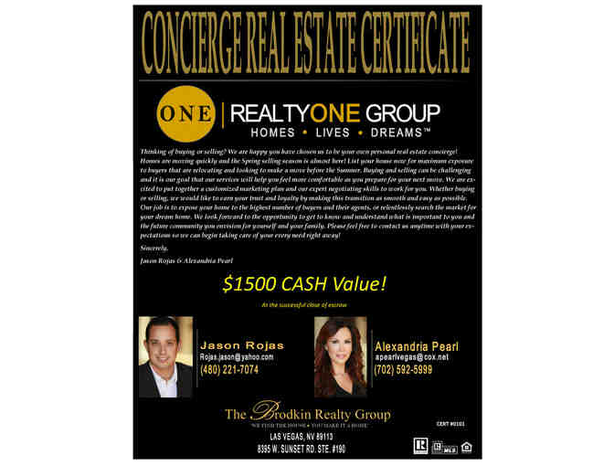 The Brodkin Group at Realty ONE Group: Custom Listing Package