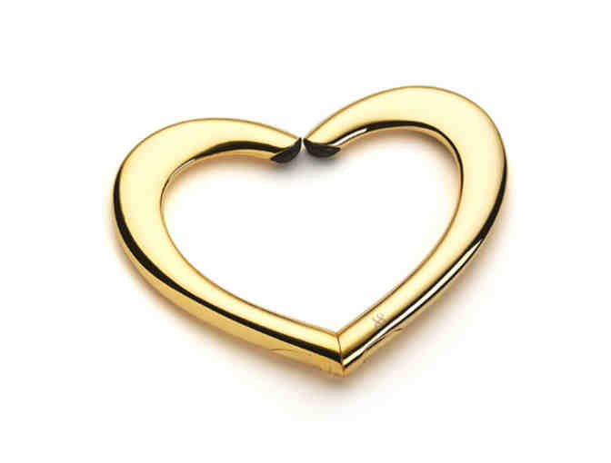 fafa concepts: The Hookup Gold Heart purse hanger