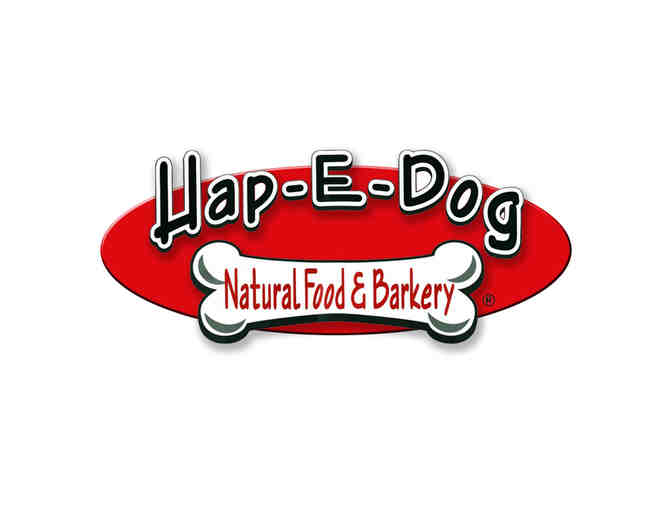 Hap-E-Dog Natural Food & Barkery: $100 Gift Certificate