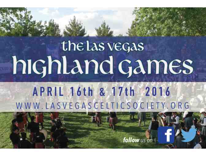 Las Vegas Highland Games: Family Four-Pack