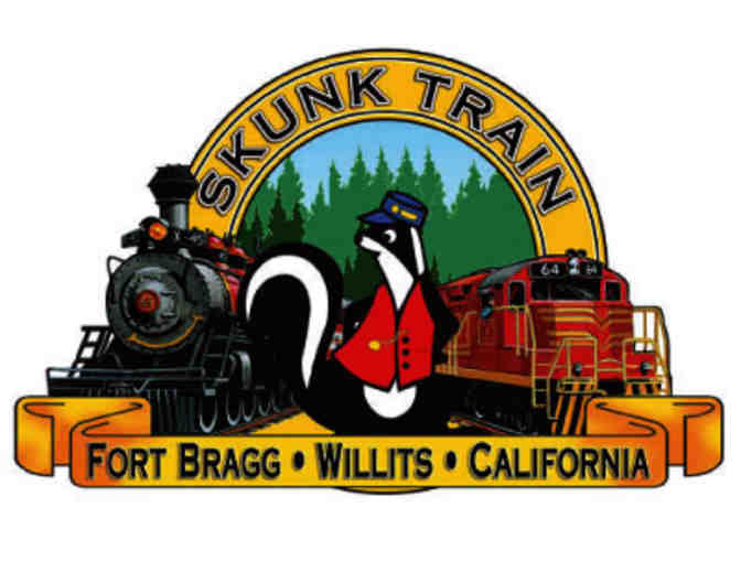 The Skunk Train: 2 round trip tickets