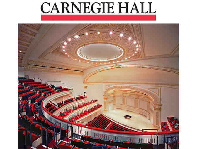 Carnegie Hall: Two Tickets