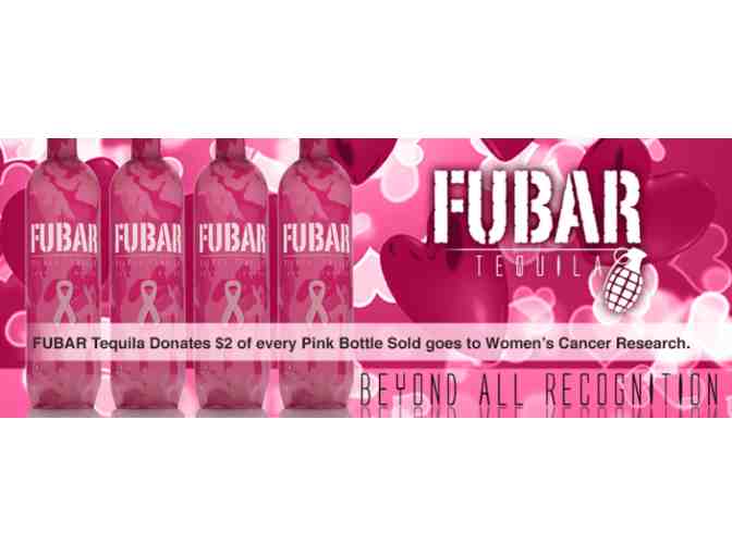 FUBAR Silver Tequila: Limited Edition Breast Cancer Awareness Bottle