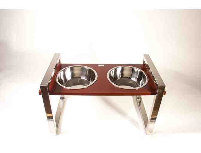 Snooty Pets: Large Luxury Acrylic Pet Bowl (Brown)