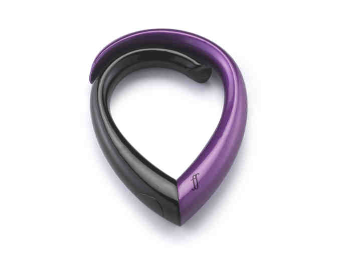 Fafa Concepts: Embrace Purse Hanger in Onyx/Amethyst