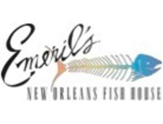 The Emeril's New Orleans Fish House: Chef's Table Dinner for 4 with Wine Pairing
