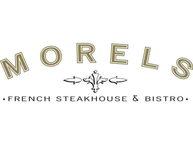 Chef's Tasting Menu with Wine Pairing for 4: Morels French Steakhouse & Bistro