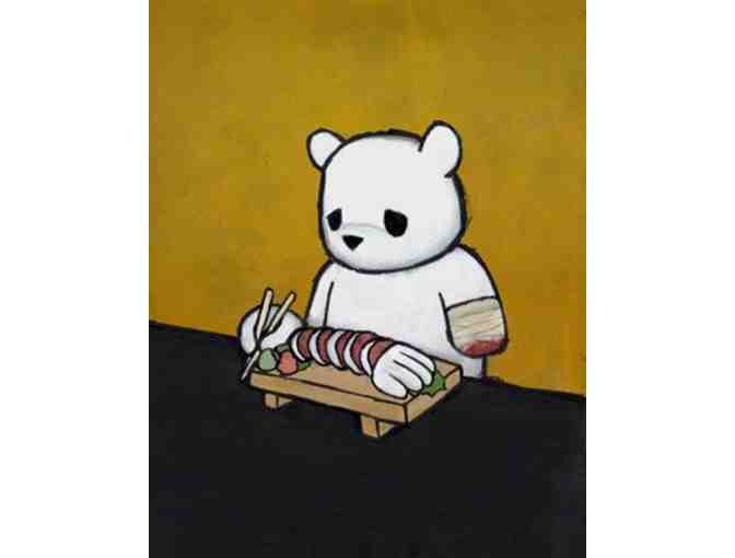 'Sushi series' - pair of  limited edition framed and signed prints by Luke Chueh