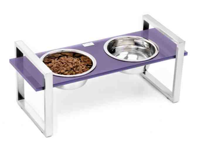 Snooty Pets: Large Luxury Acrylic Pet Bowl (Purple)