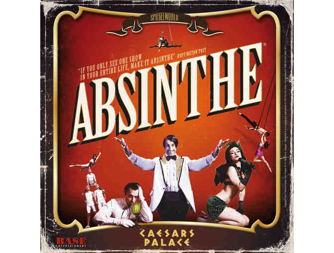 Absinthe: Pair of VIP Tickets