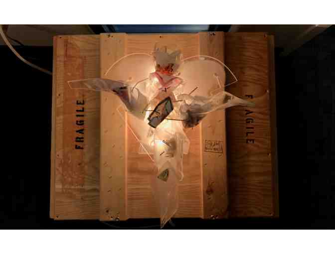 Tom Robinson: Lighted Angel Sconce III