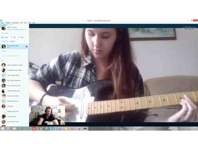 Skype Guitar Bass & Ukulele Lessons: Four 30 min Skype Guitar Bass or Ukulele Lessons