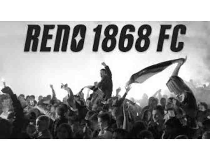 Reno 1868 FC (soccer): Four Midfield tickets to a 2017 home game.