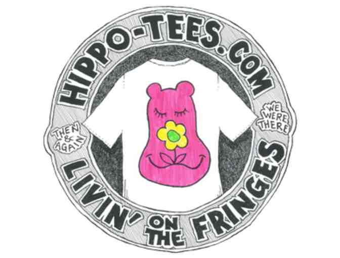 Hippo-Tees: Large Pink Hippo T-shirt - Photo 3