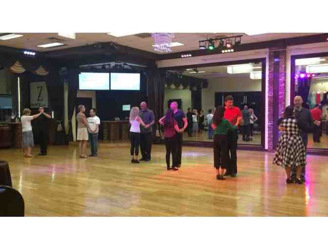 VZ Dance Studios: Gift Certificate for 2 Ballroom Lessons, 1 Group Class, & 1 Social Party