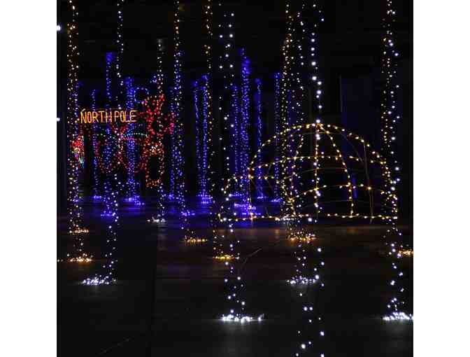 Glittering Lights: Santa Tram - Family 4-Pack of Tickets
