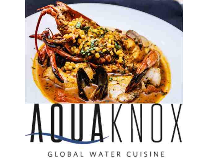 Aquaknox: Tour of the Menu and Wine Pairing for Two