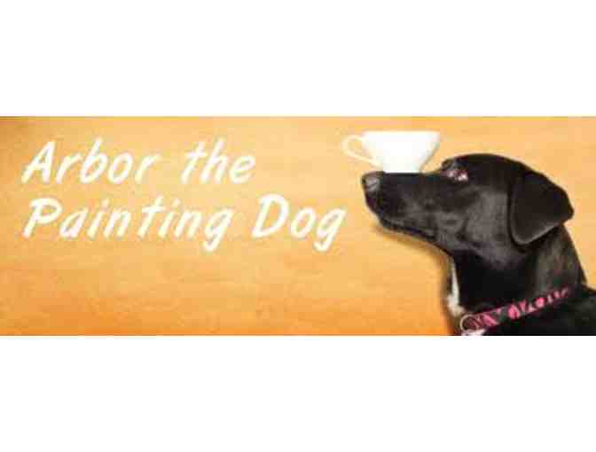 No Kill Las Vegas: Doggie Gift Basket and Painting by ARBOR the Dog