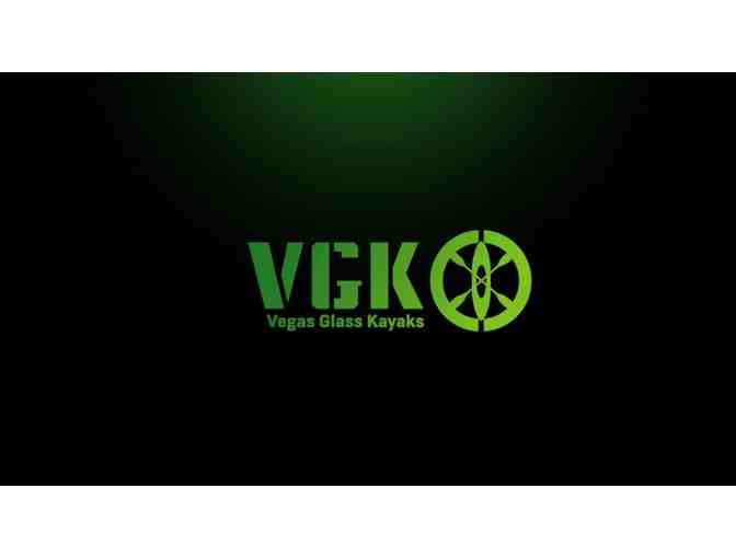 Vegas Glass Kayaks: Emerald Tour:Including 10 & 20 litre dry bags and 2 pairs sunglasses