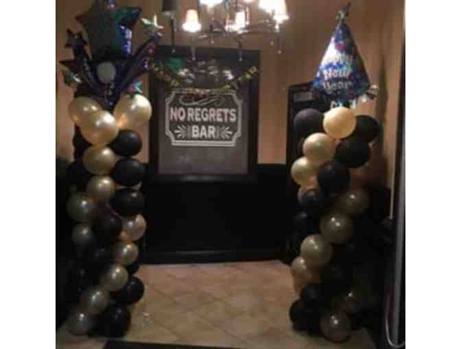 No Regrets Bar:  Private Event/Party Package