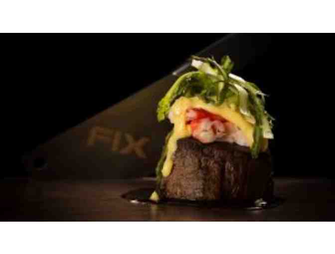 FIX Restaurant & Bar: Dinner for Two with Cocktails