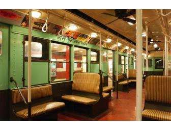 One Year Family Membership to the NY Transit Museu