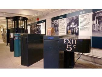 One Year Family Membership to the NY Transit Museu