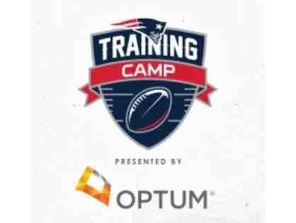 Family 4-pack of VIP Hospitality Tickets to the New England Patriots 2021 Training Camp