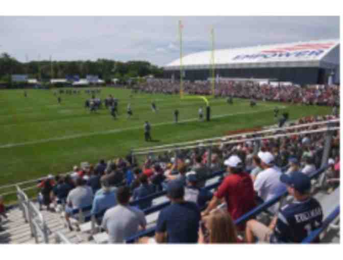 Family 4-pack of VIP Hospitality Tickets to the New England Patriots 2021 Training Camp