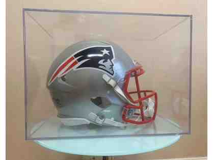 Tom Brady #12 - Autographed New England Patriots Helmet