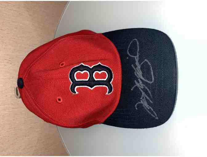 Red Sox #49 Tim Wakefield Signed Red Baseball Hat