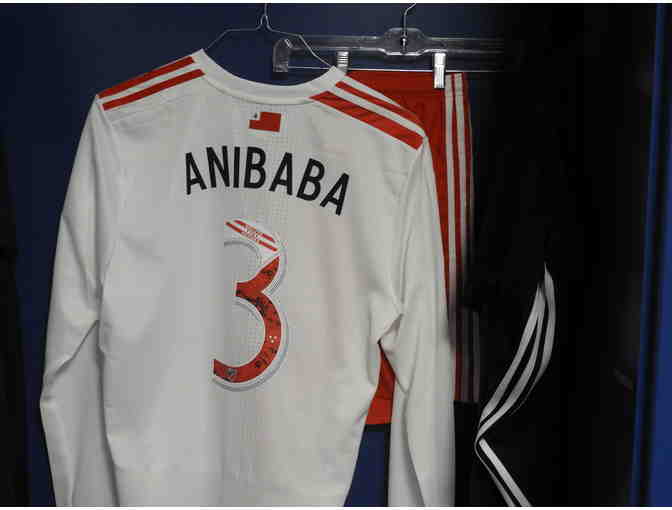 Jalil Anibaba Game-Worn Revolution Salute to Heroes Jersey