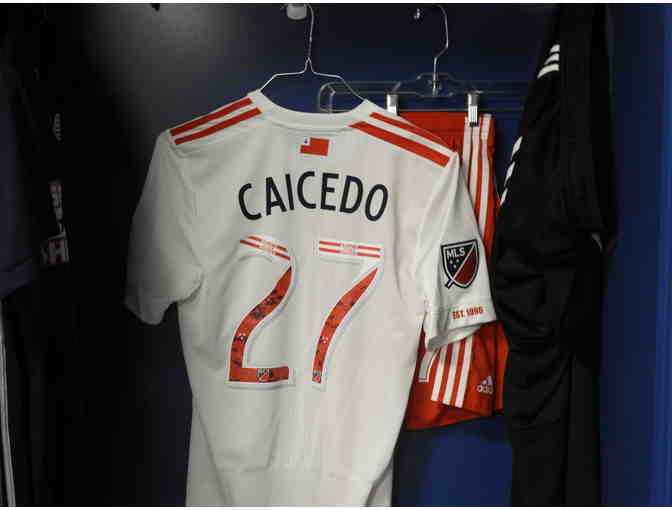 Luis Caicedo Game-Worn Revolution Salute to Heroes Jersey