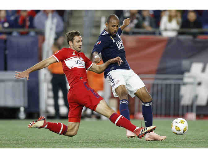 Game-Worn, Autographed Teal Bunbury Kick Childhood Cancer Jersey