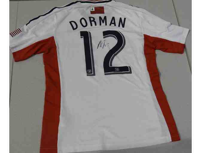 Andy Dorman Autographed Revolution Jersey