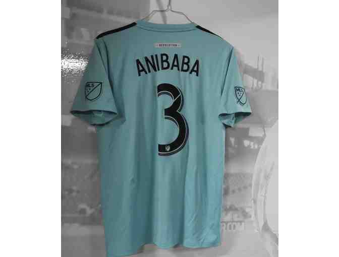 Jalil Anibaba Game-Worn New England Revolution Parley Jersey