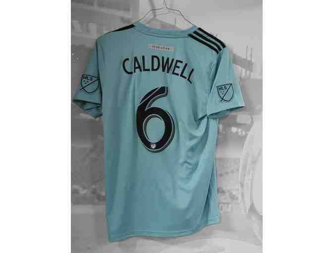 Scott Caldwell Game-Worn New England Revolution Parley Jersey