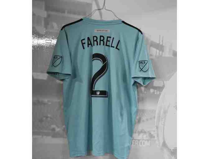 Andrew Farrell Game-Worn New England Revolution Parley Jersey
