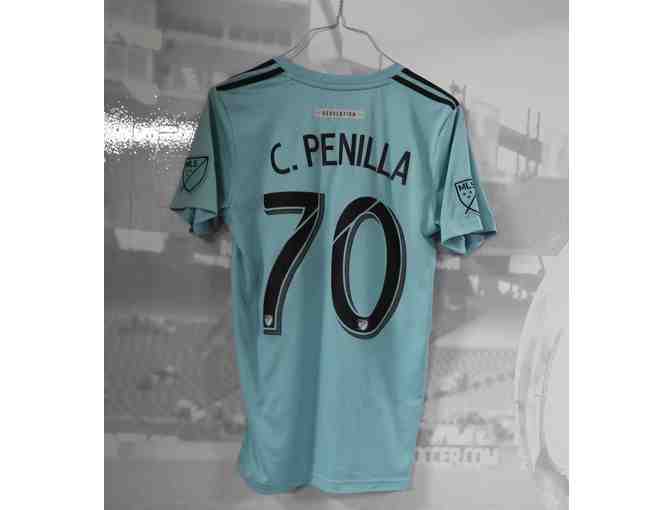 Cristian Penilla Game-Worn New England Revolution Parley Jersey