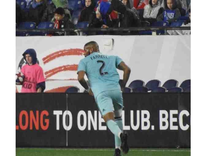 Andrew Farrell Game-Worn New England Revolution Parley Jersey