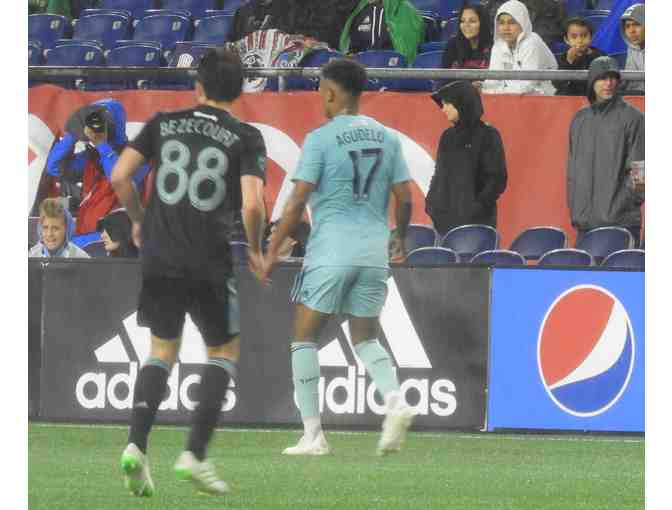 Juan Agudelo Game-Worn New England Revolution Parley Jersey