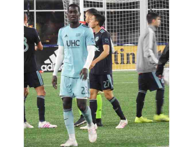 Wilfried Zahibo Game-Worn New England Revolution Parley Jersey