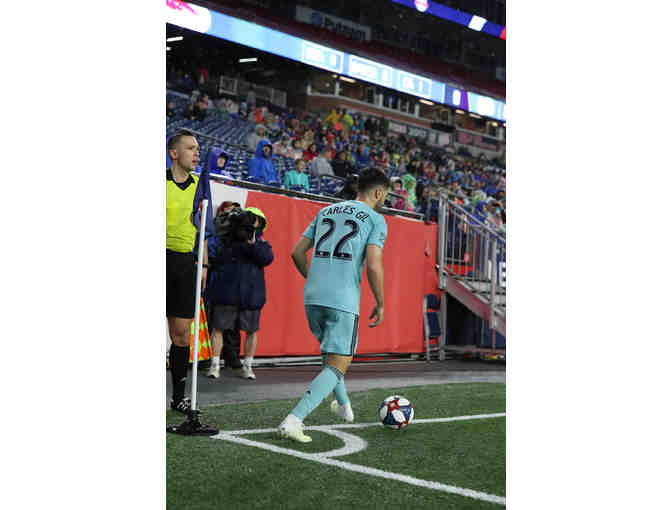 Carles Gil Game-Worn New England Revolution Parley Jersey