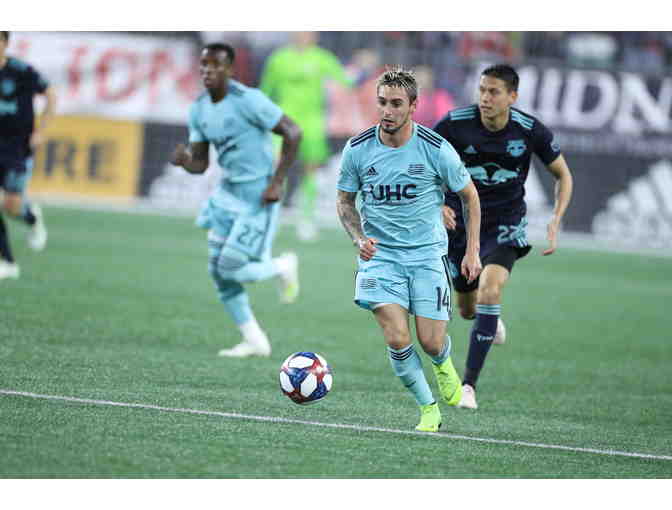 Diego Fagundez Game-Worn New England Revolution Parley Jersey