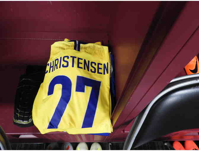 Andreas Christensen Game-Worn Final Whistle on Hate Jersey
