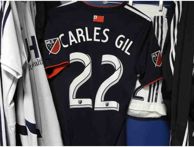 Carles Gil Game-Worn Final Whistle on Hate Jersey