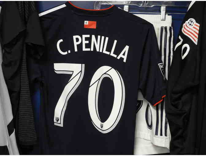 Cristian Penilla Game-Worn Final Whistle on Hate Jersey